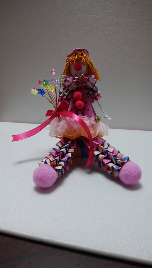 くすだま折りの人形 Miyarabi