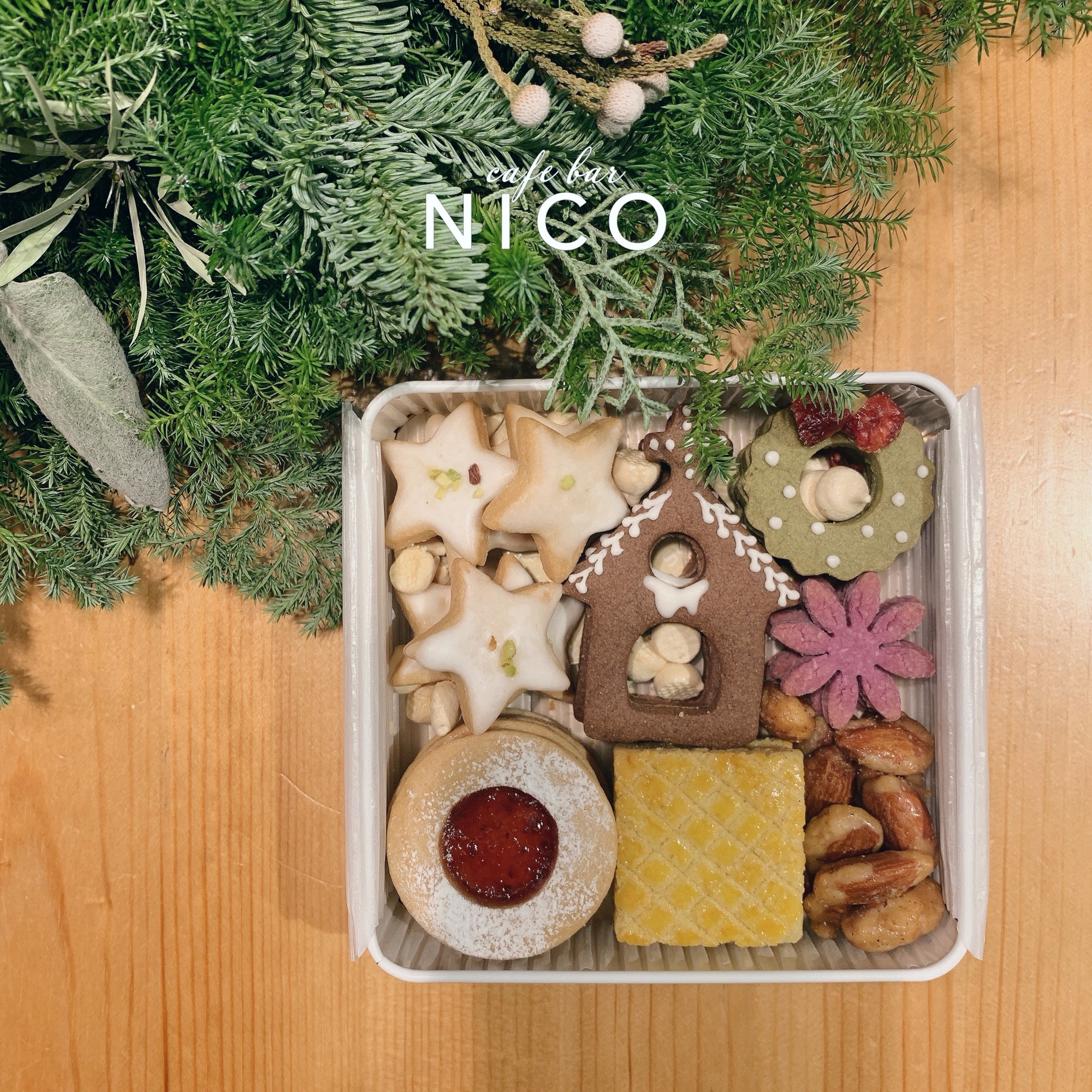 🎄cafe bar NICOのクリスマスクッキー缶🎄 | cafe bar NICO