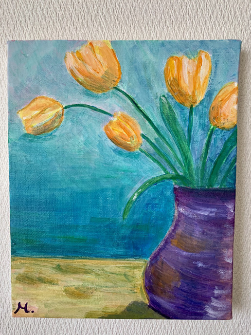 チューリップだって遊びたいよね Mckeeの絵の具箱