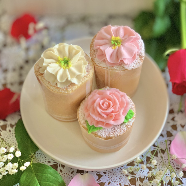 静岡県 可愛いが咲き誇るフラワーカップケーキに恋しちゃう のりぴょオフィシャルメディア