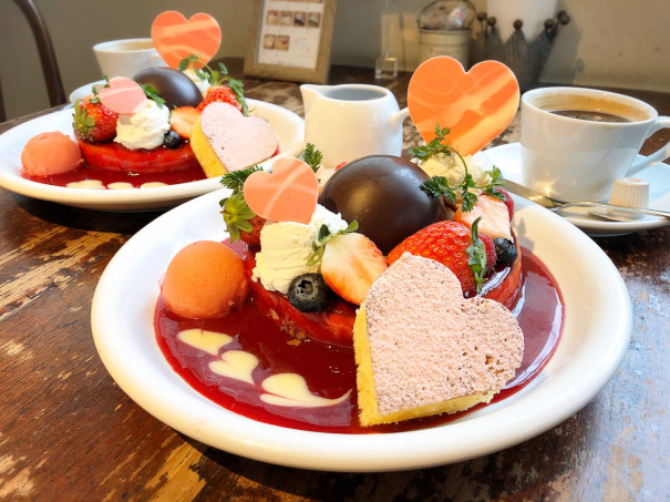 東京 他 大切な人と食べたい スイートなバレンタインパンケーキ のりぴょオフィシャルメディア