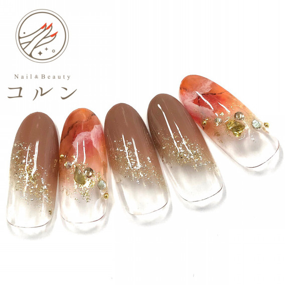 秋オススメ新作デザインネイル パラジェル取り扱い店 Nail Beauty コルン 赤坂 溜池山王