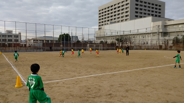 阿倍野jfc招待tm U 9 右上 がメニューボタンです