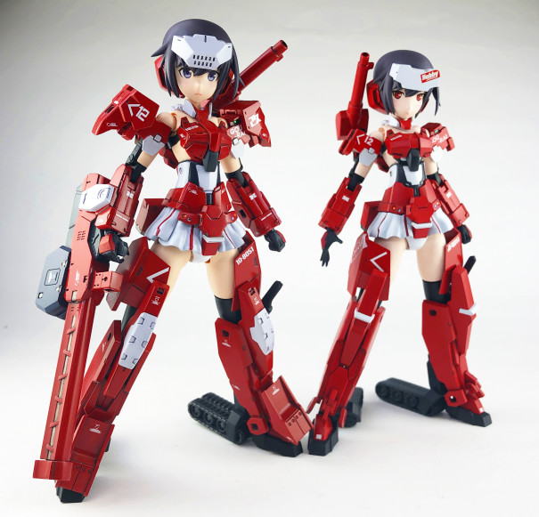 第16回改 フレームアームズ ガール 瞳デカール 使用作例です 轟雷改 Ver 2 編 ホビージャパンモデラーズ開発室ブログ