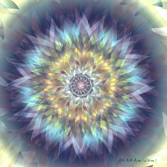 光絵 I Am Light Waka Healingart 光絵 I Am Light Waka Healingart