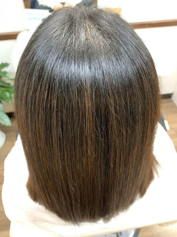 分け目が気になる方の1年後 Hair Design Tu Sais