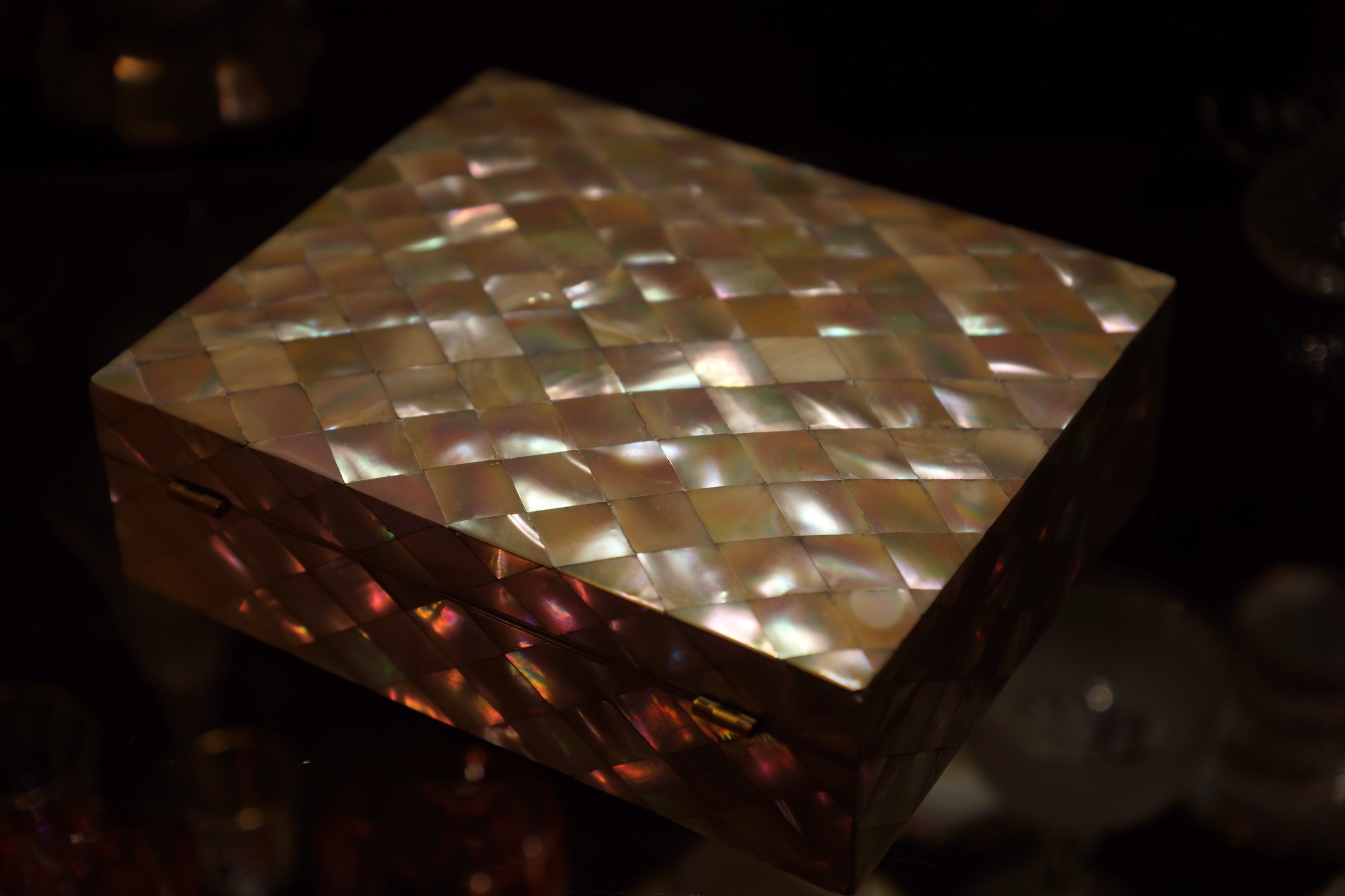 白蝶貝のジュエリーケース | アンティーク フェルメール