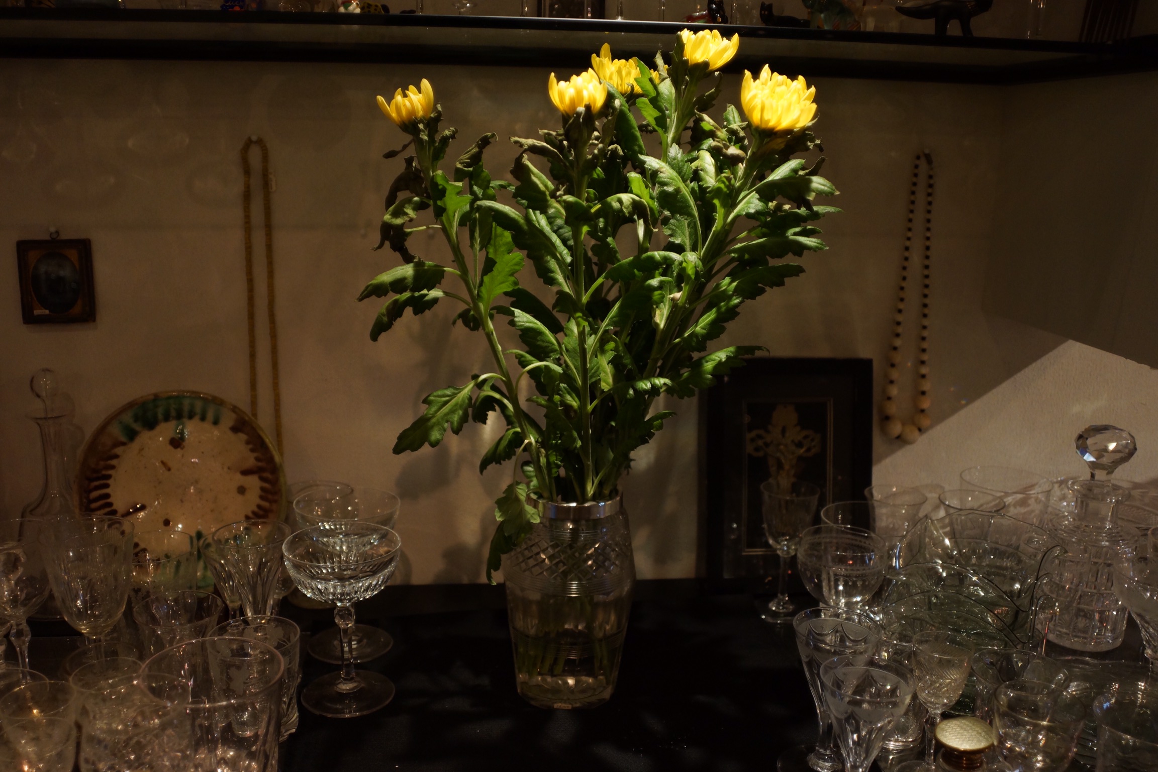 アンティークグラス レーマーグラス グリーン ゴブレット R1339 ガラス