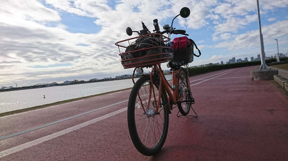 一泊二日の旅の記録千葉 埼玉編 ニコ生旅配信初日前編 ミクタン自転車からの景色