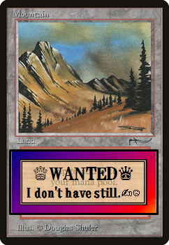 最高の MTG ARN 1枚 までの Mountain 山 アラビアンナイト Arabian