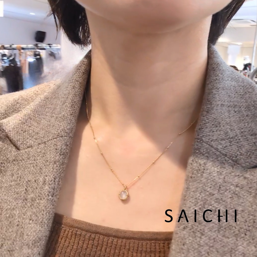 K18 翡翠 ネックレス | SAICHI JEWELRY K18 翡翠 ネックレス | SAICHI JEWELRY
