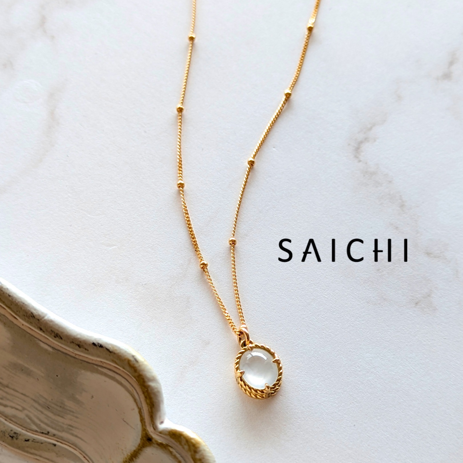 K18 翡翠 ネックレス | SAICHI JEWELRY