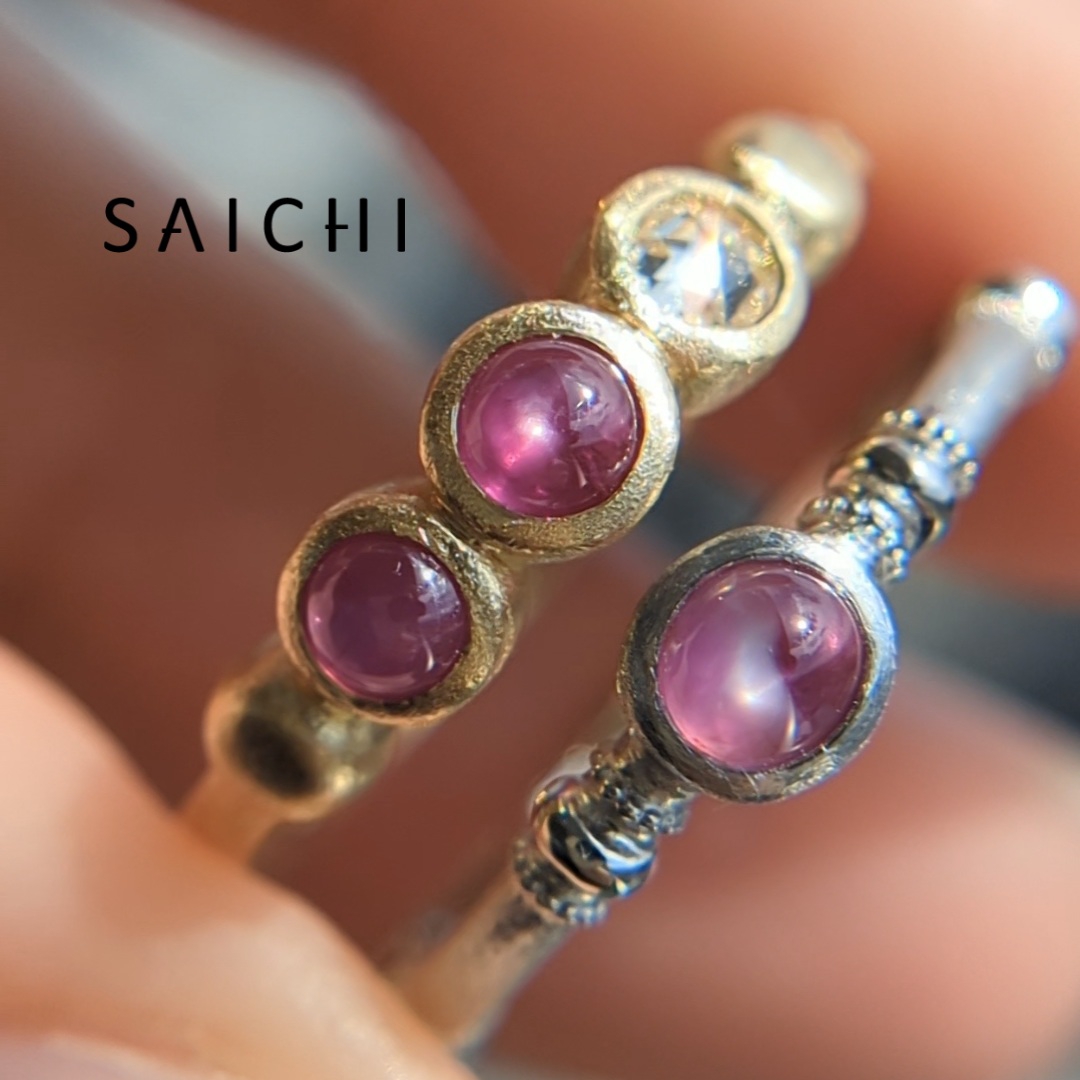 PT Perfumebottle バイカラールビー リング | SAICHI JEWELRY