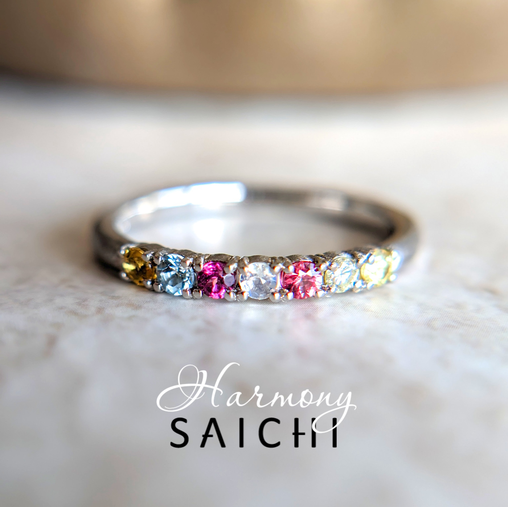 PT950 Harmony ピンキーリング | SAICHI JEWELRY