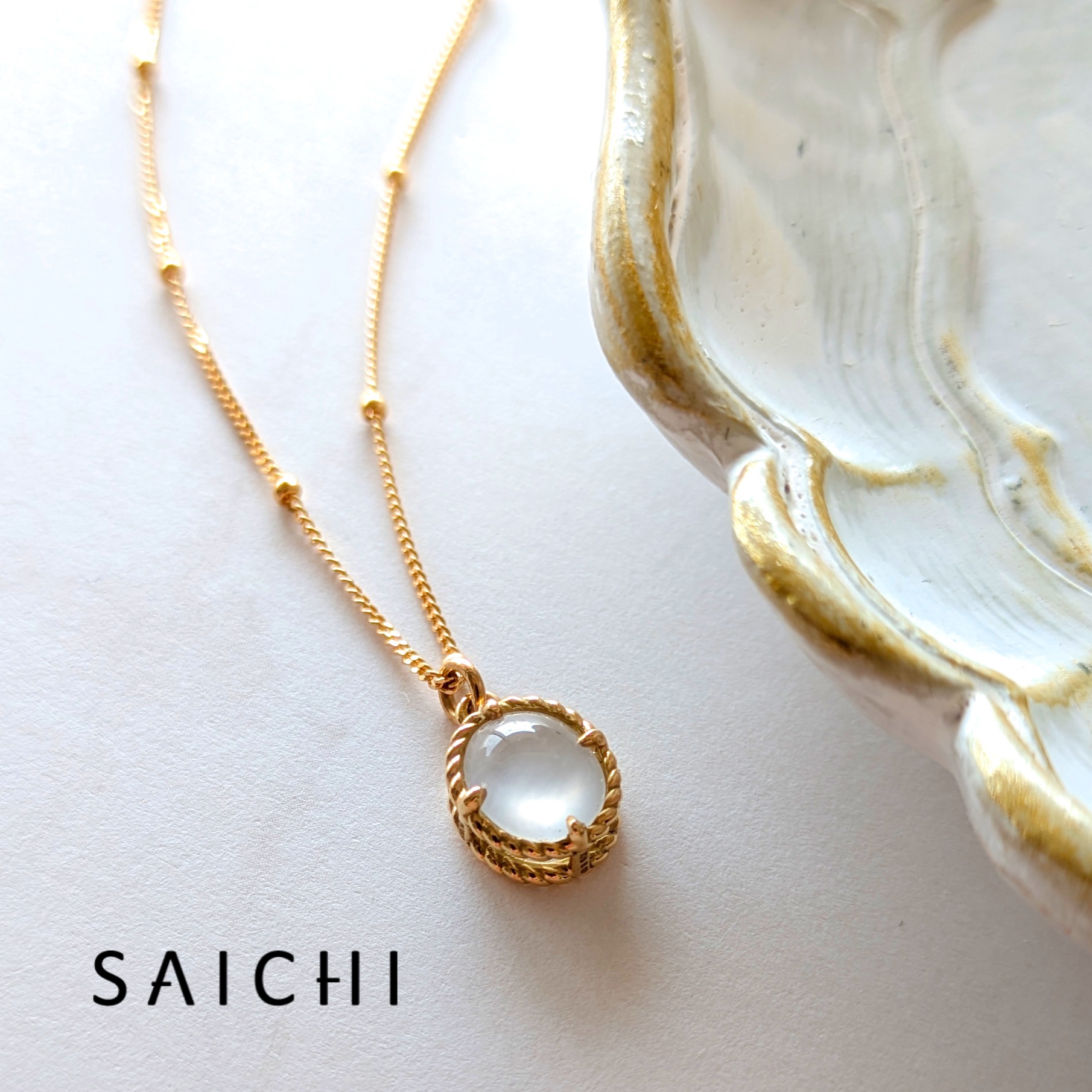 K18 翡翠 ネックレス | SAICHI JEWELRY