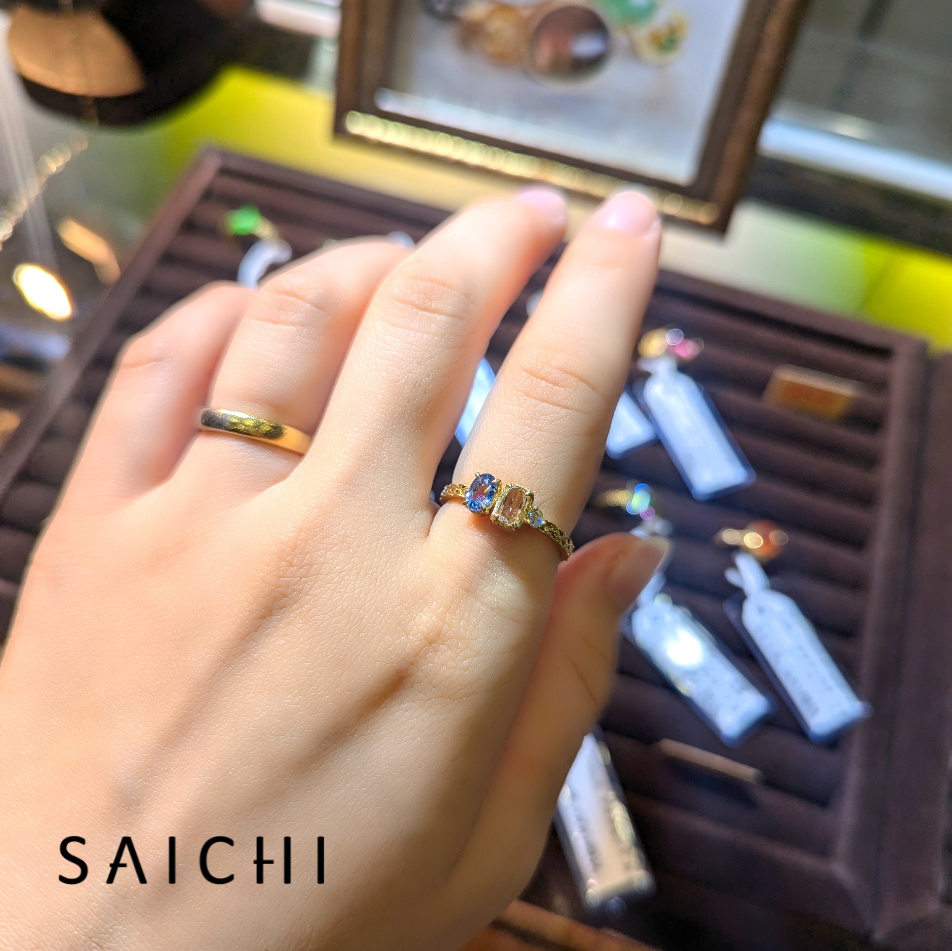 K18 コバルトスピネル リング コバルトスピネルリング 商品詳細｜金沢市のジュエリー