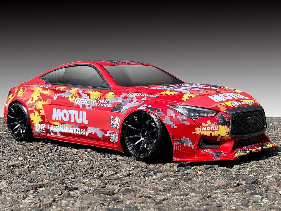 SHIBATA GIGAS INFINITI Q60ボディ | ラジコンマガジンWEB