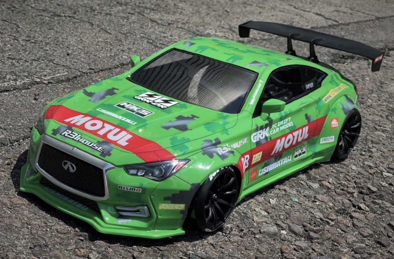 SHIBATA GIGAS INFINITI Q60ボディ | ラジコンマガジンWEB