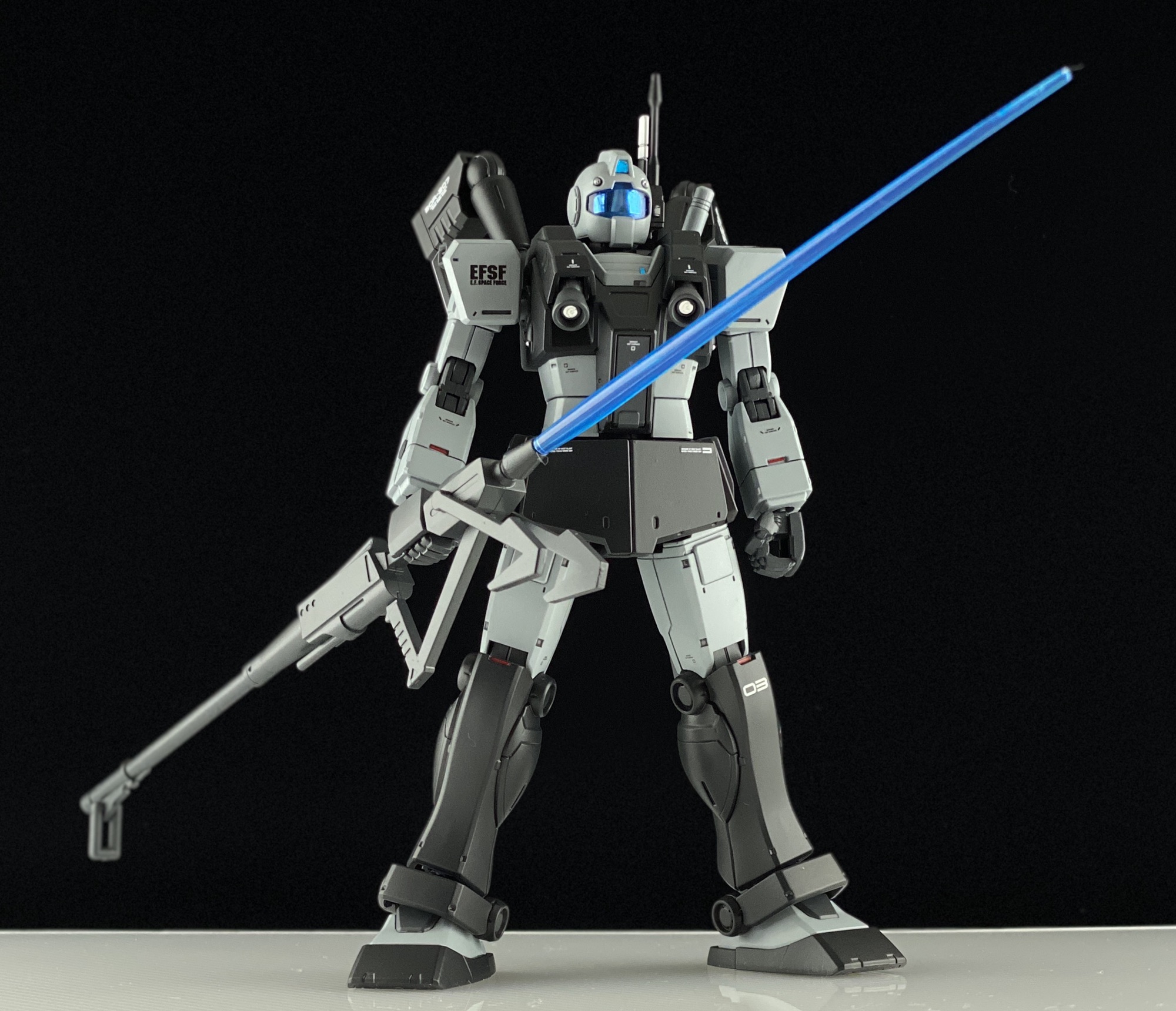 HG 1/144 ジム・ナイトシーカー | 雪丸