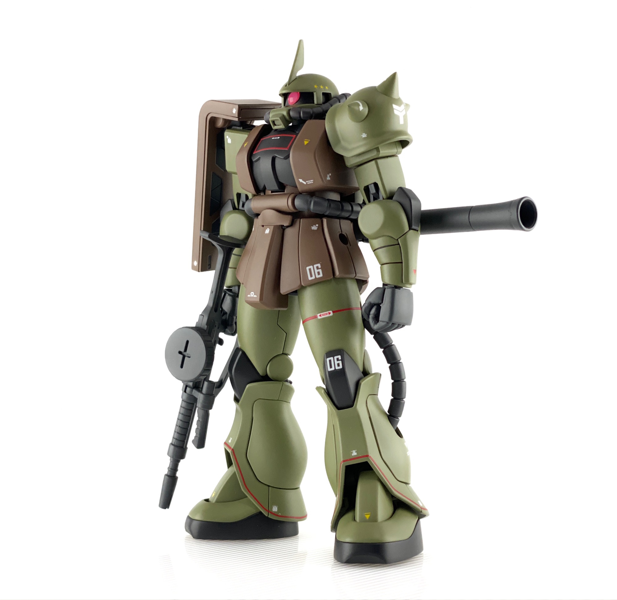 HG 1/144 ザクⅠ（オリジン版）リアルタイプカラー 塗装完成品 