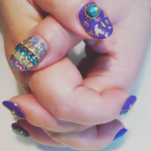 今年もアラジンネイル アトリエイズミ レイローズ