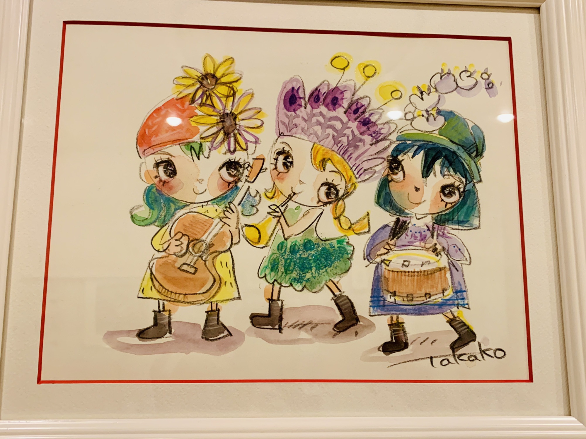 3月14日筑井孝子先生サイン会🖼✨ | 親玉商店 コーヒールーム花