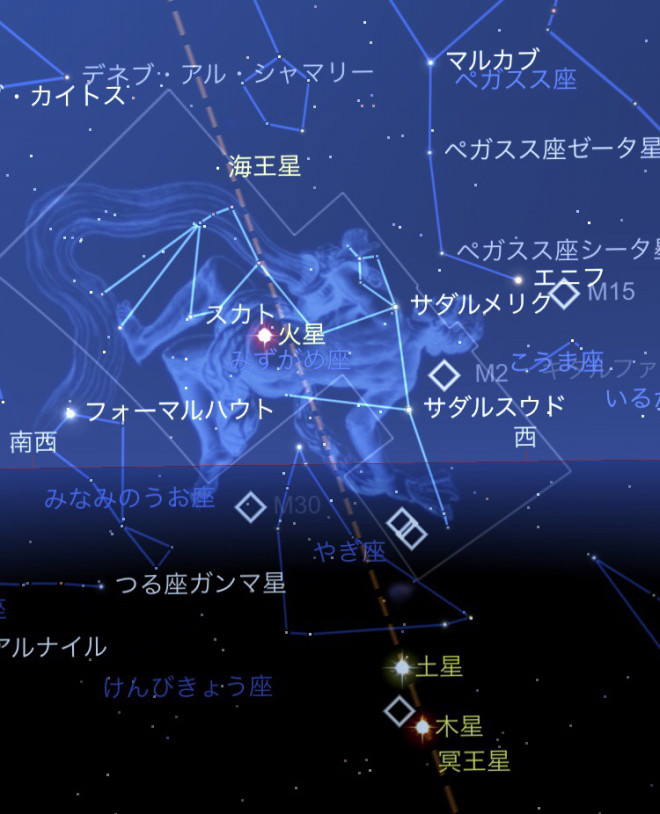 星座表アプリで地図歩き 地図歩き生活 はじめました