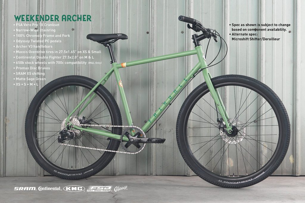 FAIRDALE WEEKENDER グラベル　サーリー Weekender | Fairdale Bikes