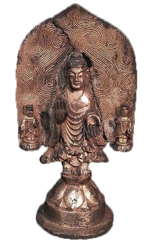新羅仏 金銅仏 統一新羅 百済 高句麗 高麗 仏像 仏教美術 骨董 古美術 