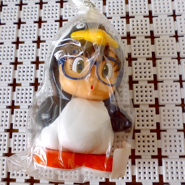 ドクタースランプあられちゃん　貯金箱 Dr.スランプ アラレちゃんソフビ貯金箱（Dr.スランプアラレ