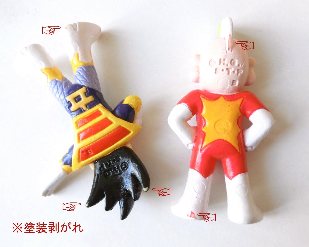 とっても！ラッキーマン フィギュア8体セット | 神戸銀河堂