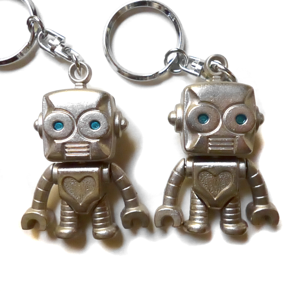 ひ*ろ様 ロボット　キャラクターキーホルダー キーホルダー（ロボット） | 木のおもちゃのお店 おあしす