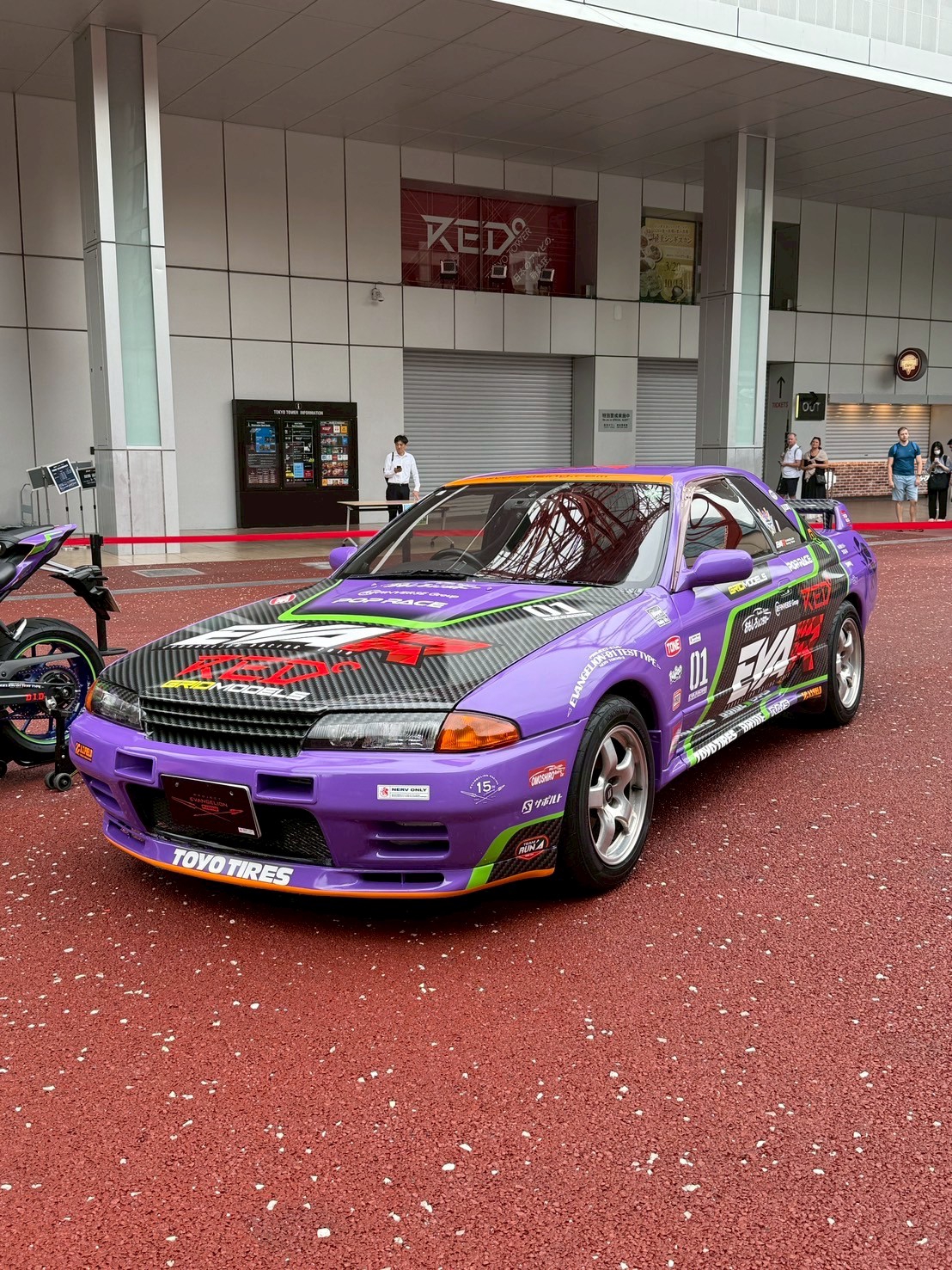 GOODS] POP RACEより「エヴァRT初号機スカイラインR32 GT-R」1/64