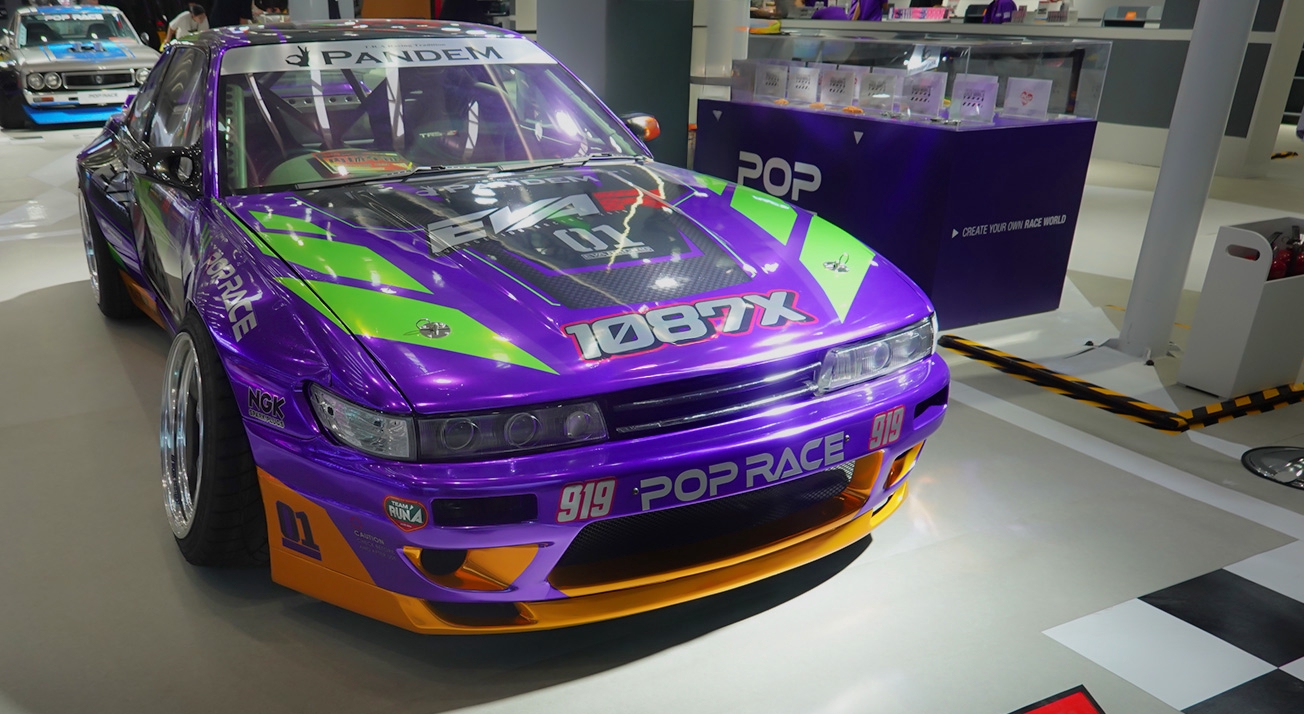 GOODS]POPRACEより、PANDEMエアロを纏った初号機カラーのS13が1/64