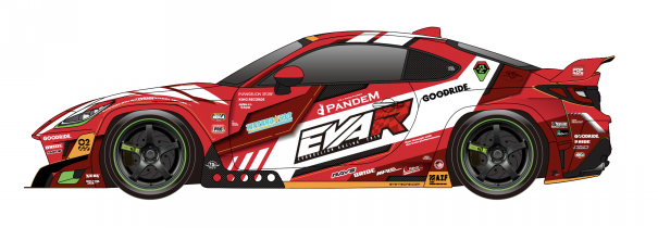 Pop Race 日野 エヴァンゲリオン弐号機 EVA Racing POP RACEより、1/64ミニカーを荷台に積載出来る「エヴァンゲリオン