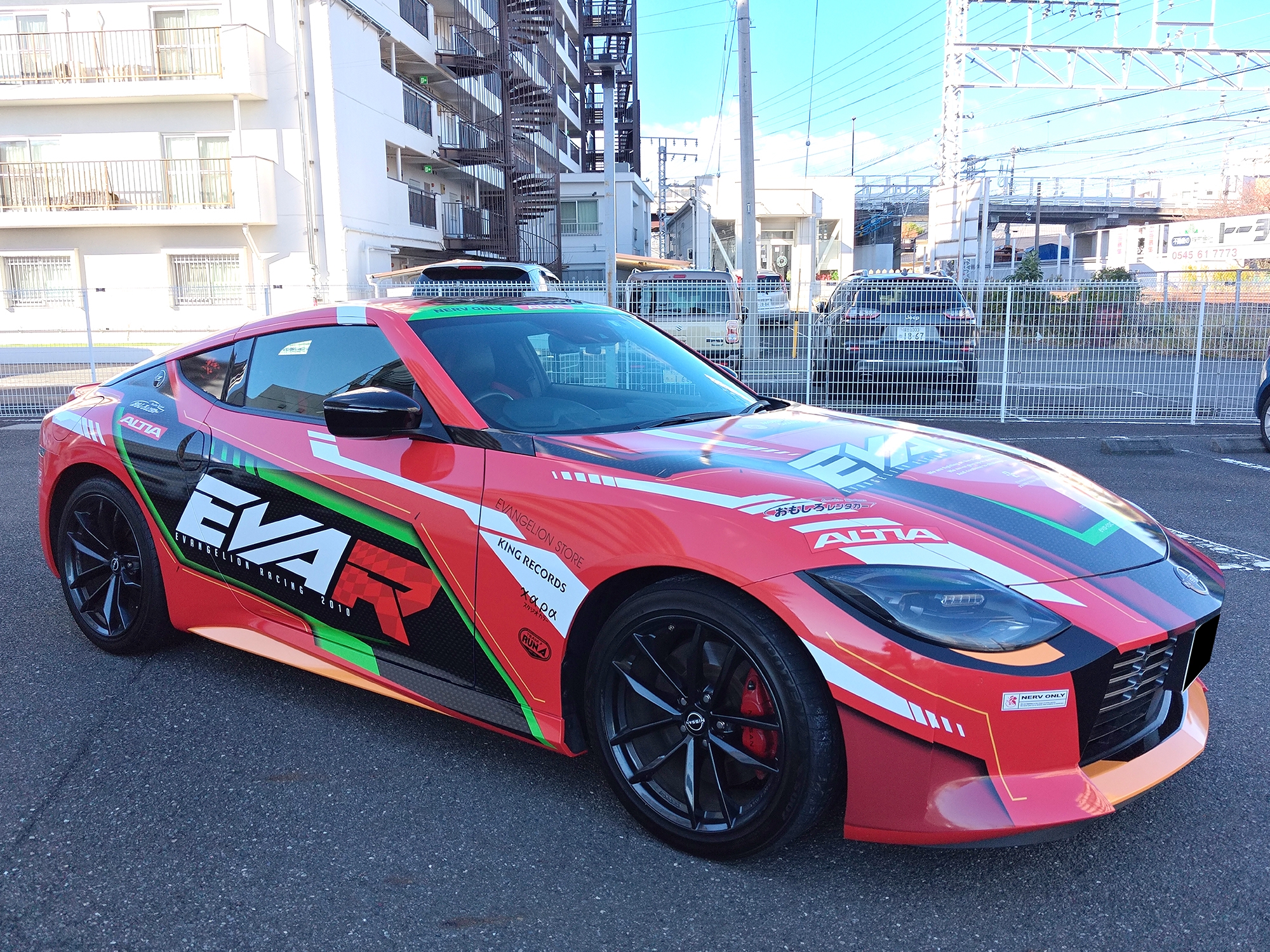 ヨコモ パンデム フェアレディZ エヴァンゲリオンレーシング仕様風　ボディのみ ヨコモ パンデム フェアレディZ エヴァンゲリオンレーシング仕様