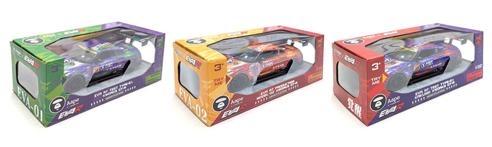 GOODS] POPRACEより、エヴァンゲリオンレーシングのGT-Rが多彩な