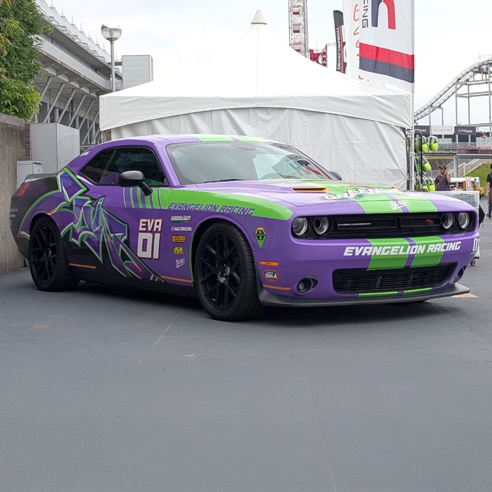 GOODS] 1/64スケールのミニカー「EVA RT TEST TYPE-01 DODGE