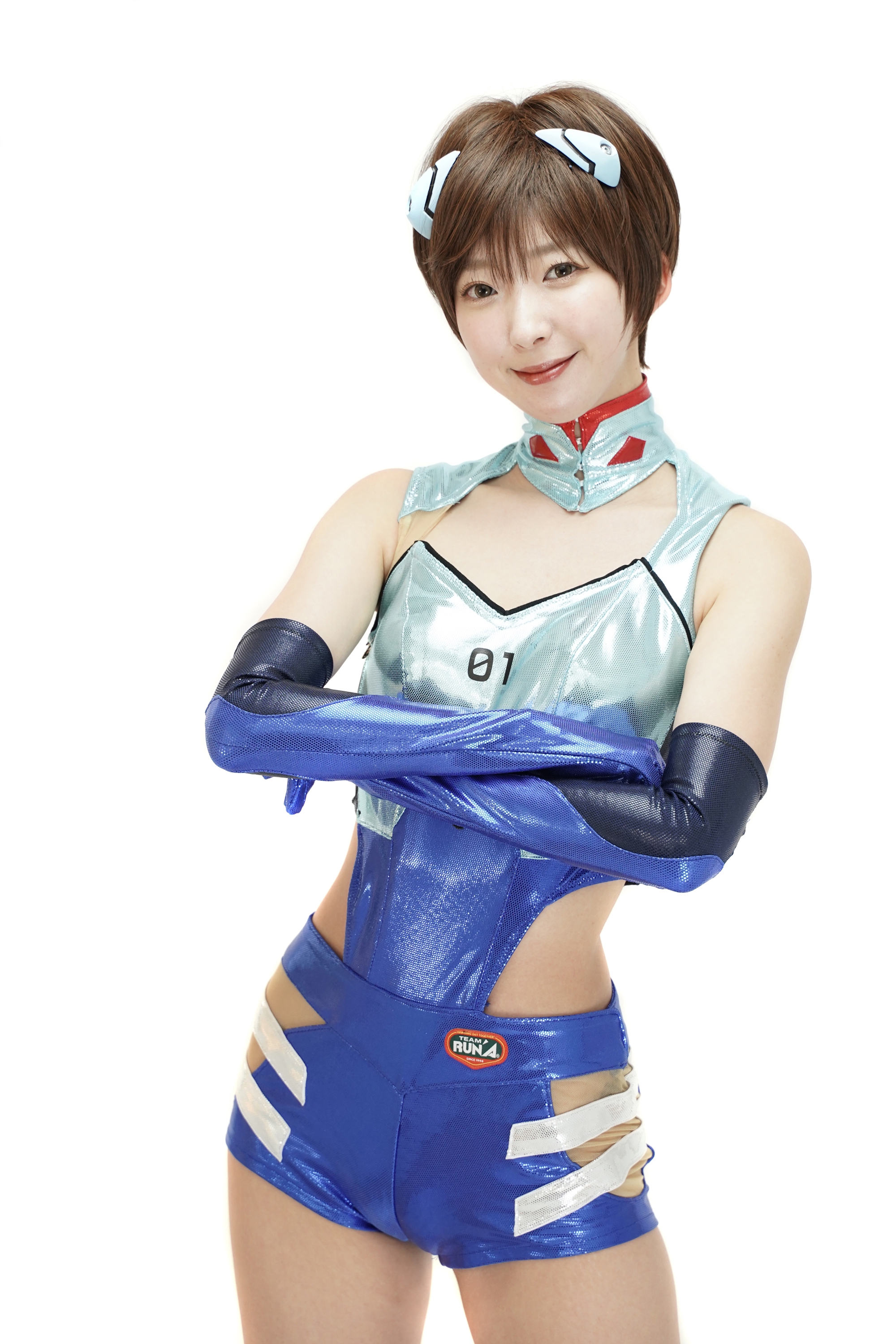 エヴァンゲリオンレーシング レースクイーン2011 直筆サイン入り B2