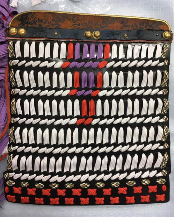 井筒企画便り ただ今制作中の大鎧 大袖の威が続々と仕上がってきています お祭り大好き Annex