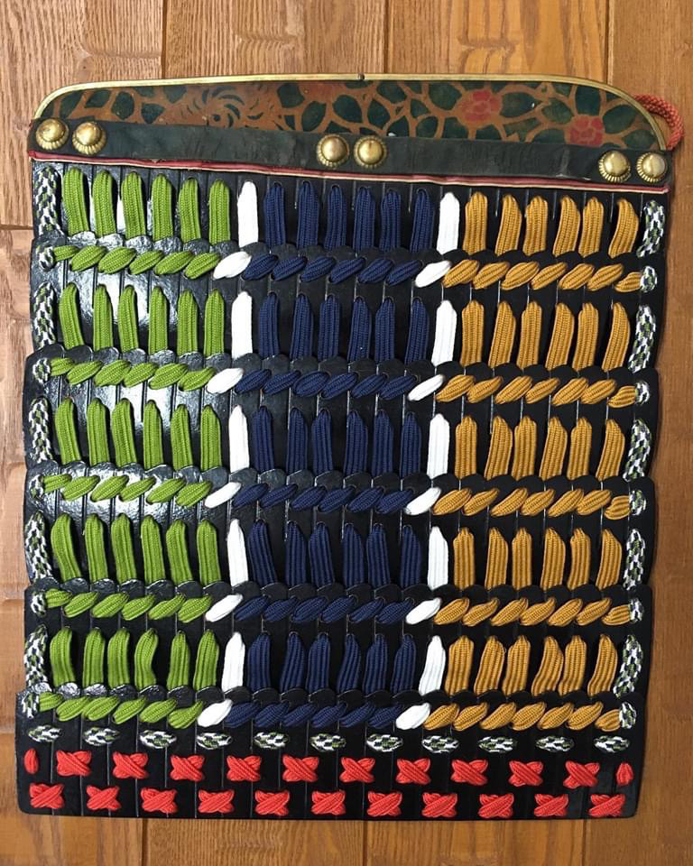 井筒企画便り ただ今制作中の大鎧 大袖の威が続々と仕上がってきています お祭り大好き Annex