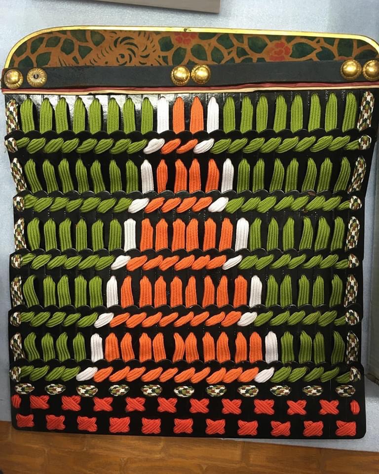 井筒企画便り ただ今制作中の大鎧 大袖の威が続々と仕上がってきています お祭り大好き Annex