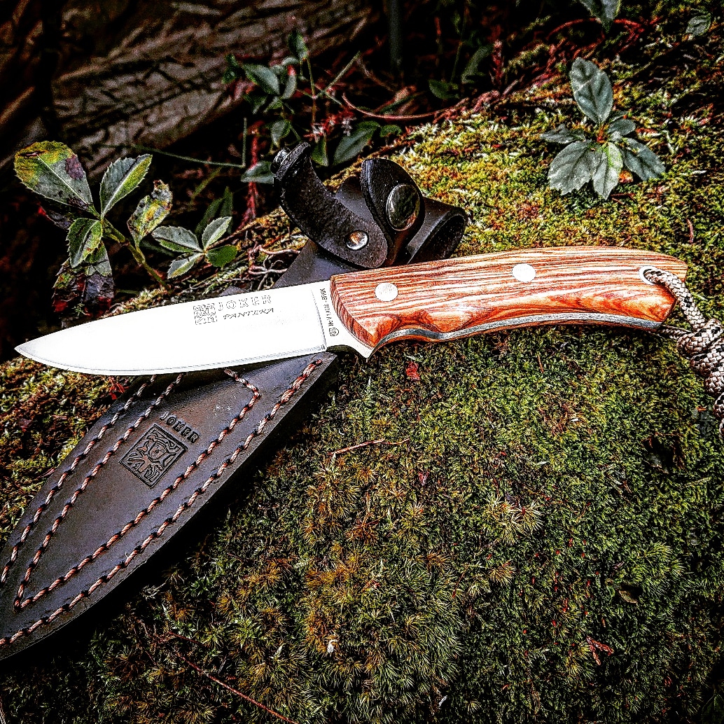  Joker Full Tang Scandi Bushlore CL138-P Hunting Knife