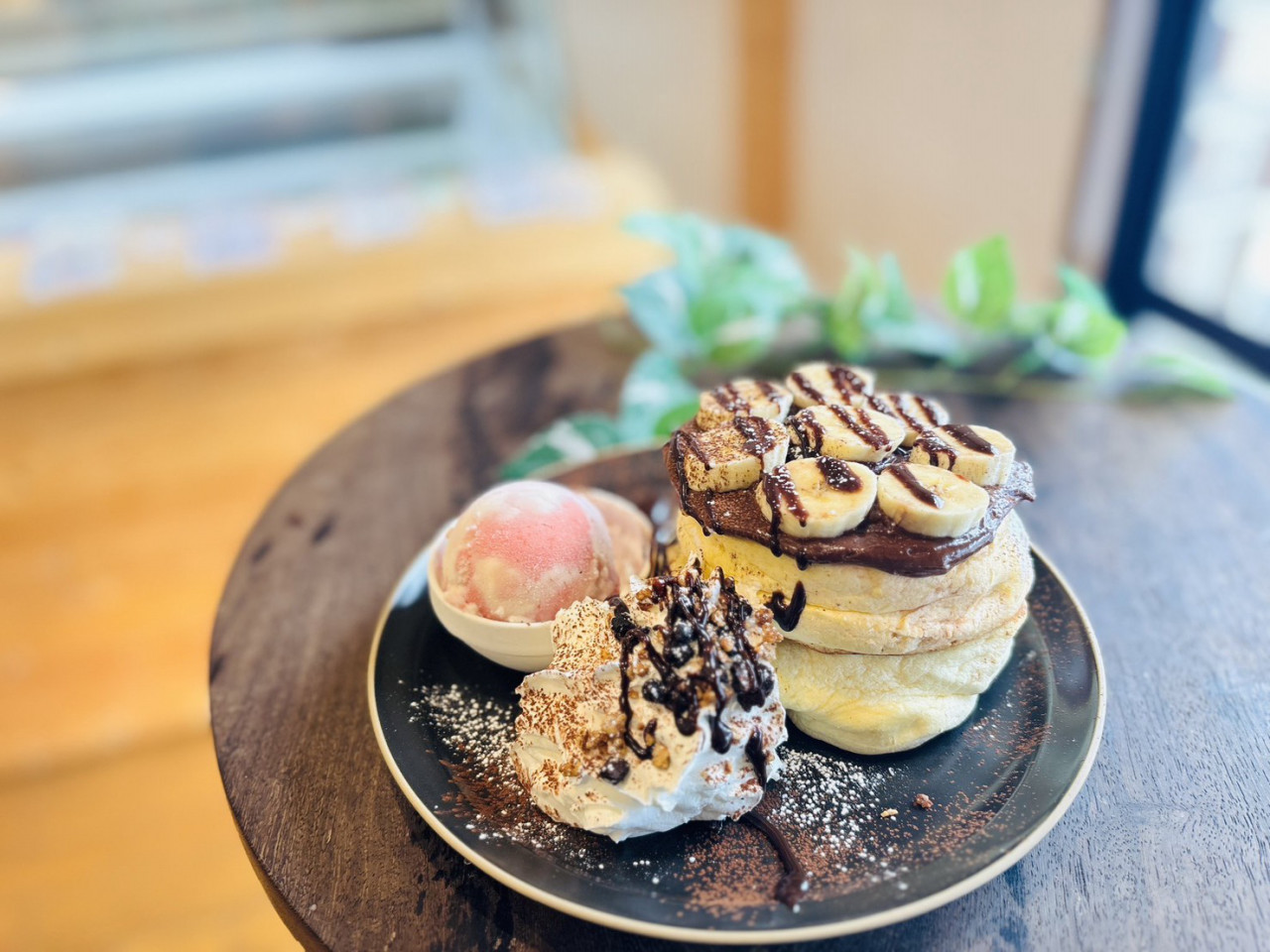 期間限定チョコレートパンケーキメニューのご紹介