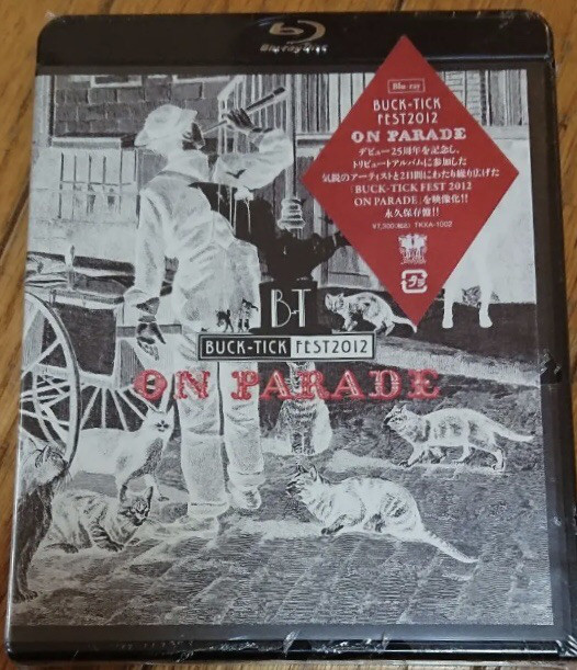 Live DVD &Blu-ray〝BUCK-TICK FEST 2012 ON PARADE〟 | NO MERRY,NO  