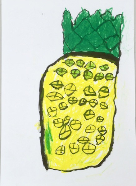 パイナップル | こどもの絵画教室
