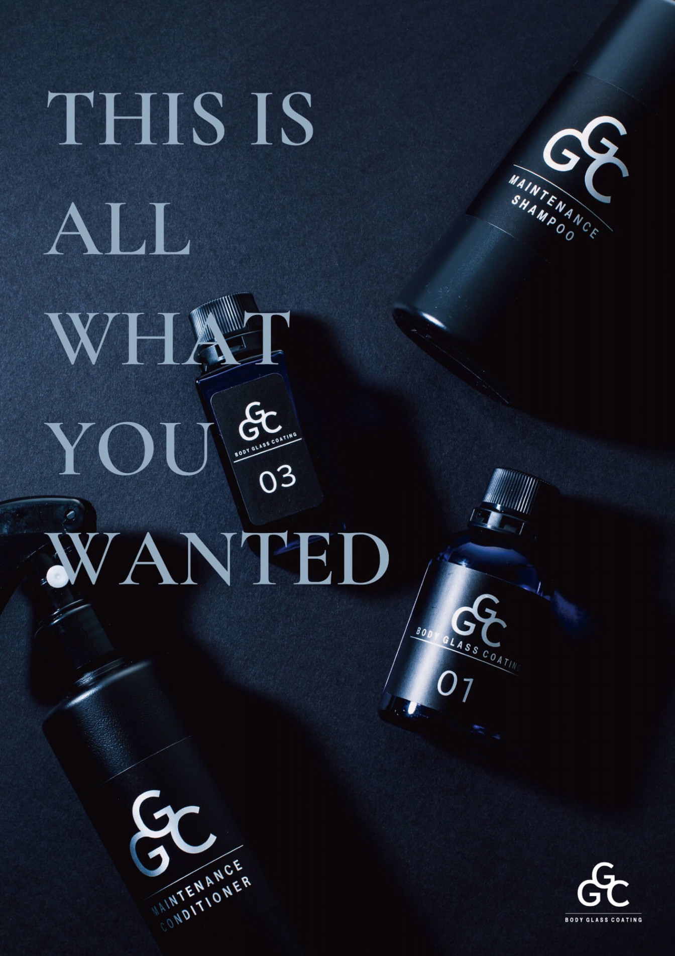 ボディコート4本フォグスイ１本 各種メニュー価格表 | グレイシャス