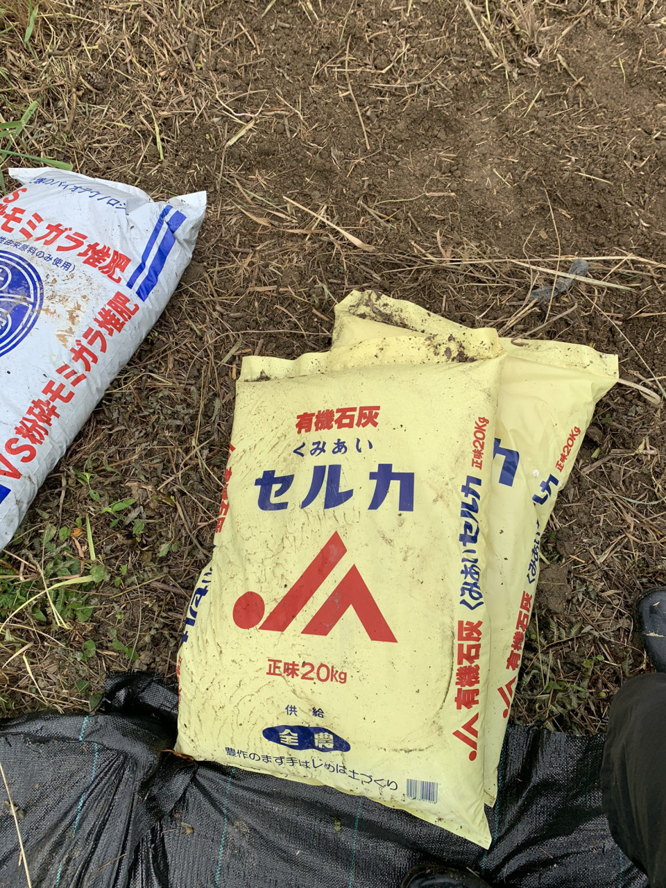 畑の続き 肥料の混ぜ方と耕し機の使い方 豊能町 町おこし