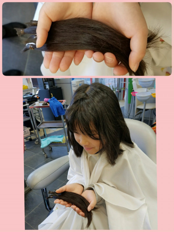 ママの希望でカットはフレンチカットグランで フレンチカットグラン パパキリタ S Ownd ママの希望でカットはフレンチカットグランで フレンチカットグラン パパキリタ S Ownd