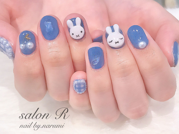 大人キャラネイル ミッフィー Salon R 千舟店 大人キャラネイル ミッフィー Salon R 千舟店